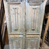 Solid Door (Carved) 58in x 98in x 1.75in #1207 - Saltaire Antiques