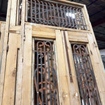 Doors with Iron 41in x 121in x 1.75in #1227 - Saltaire Antiques