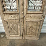 Doors with Iron 53in x 108in x 2.375in #505 - Saltaire Antiques