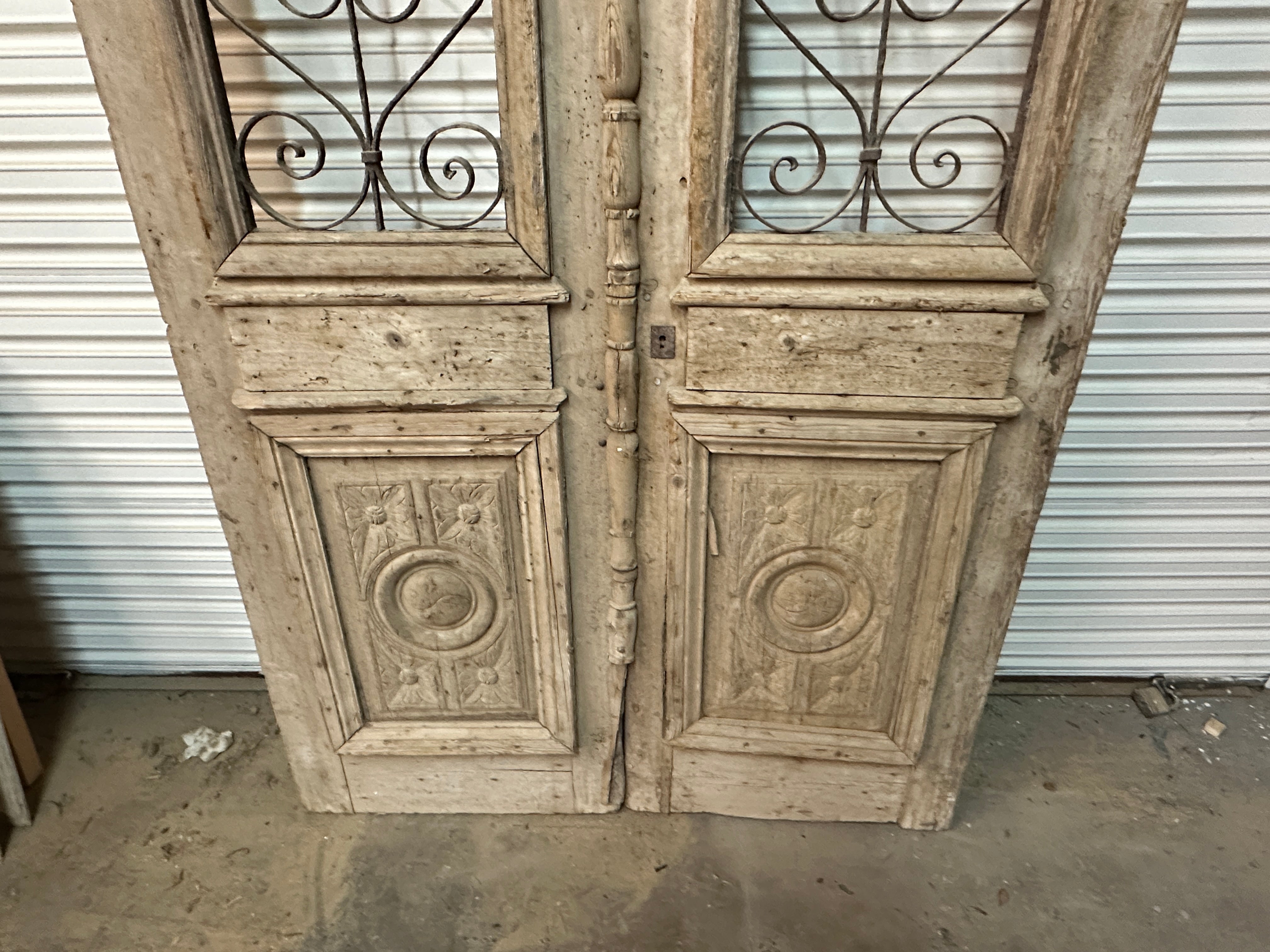 Doors with Iron 53in x 108in x 2.375in #505 - Saltaire Antiques