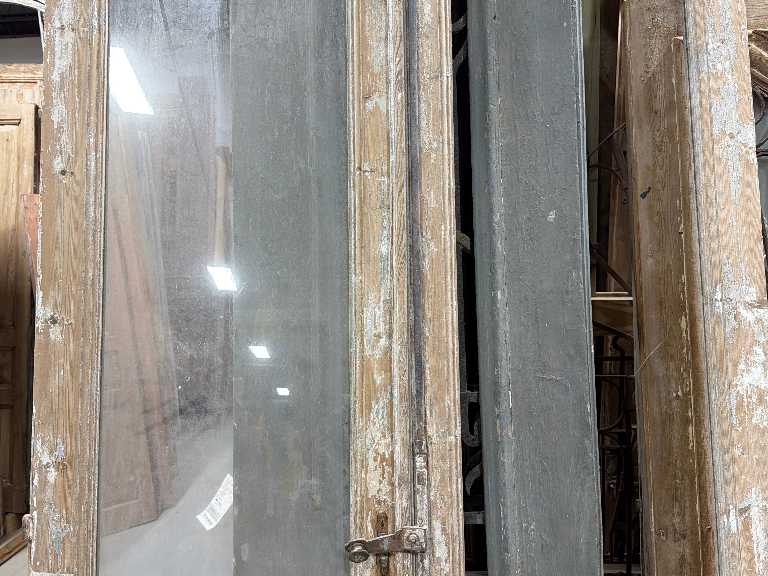 Doors with Lites 45.5in x 94in x 1.75in #1235 - Saltaire Antiques