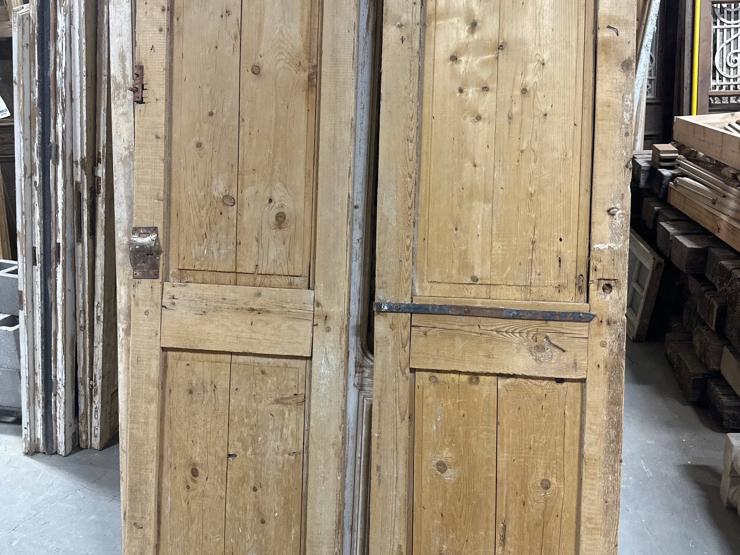 Solid Door (Carved) 51in x 90in x 1.75in #1140 - Saltaire Antiques