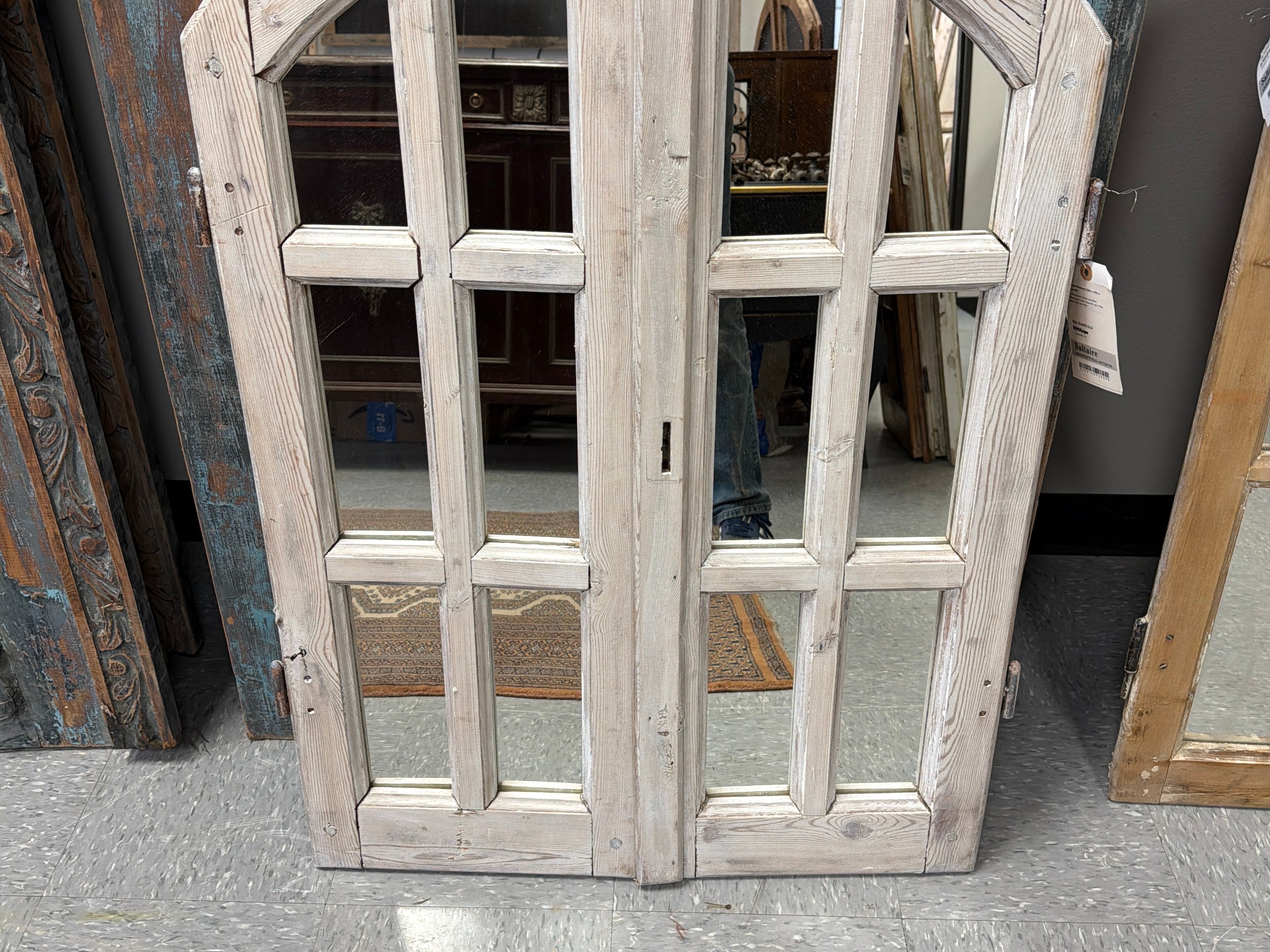 Arched Mirrors and Frames 29in x 41in x 1.75in #1327 - Saltaire Antiques