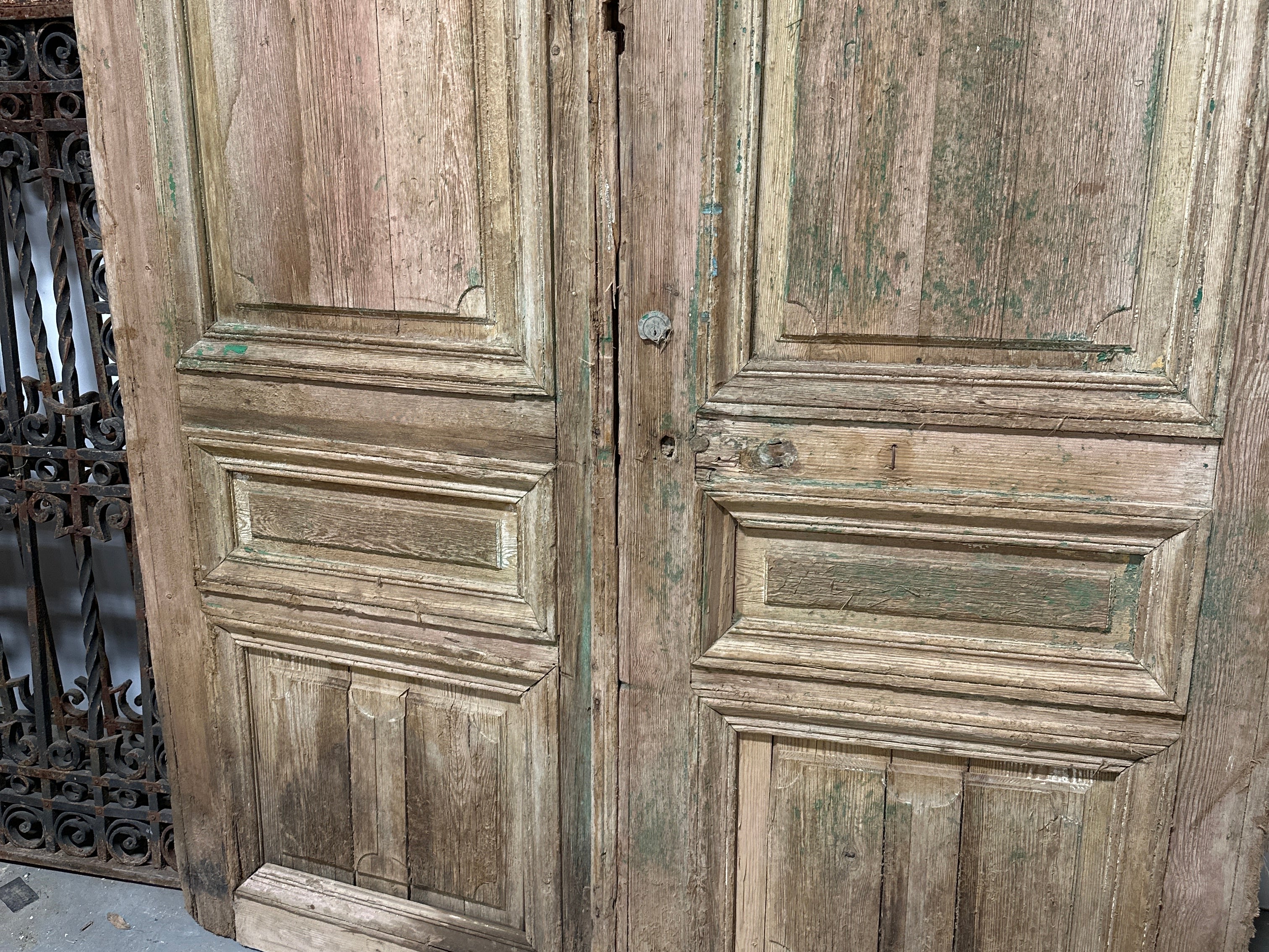 Solid Door (Carved) 68in x 124in x 1.75in #1033 - Saltaire Antiques