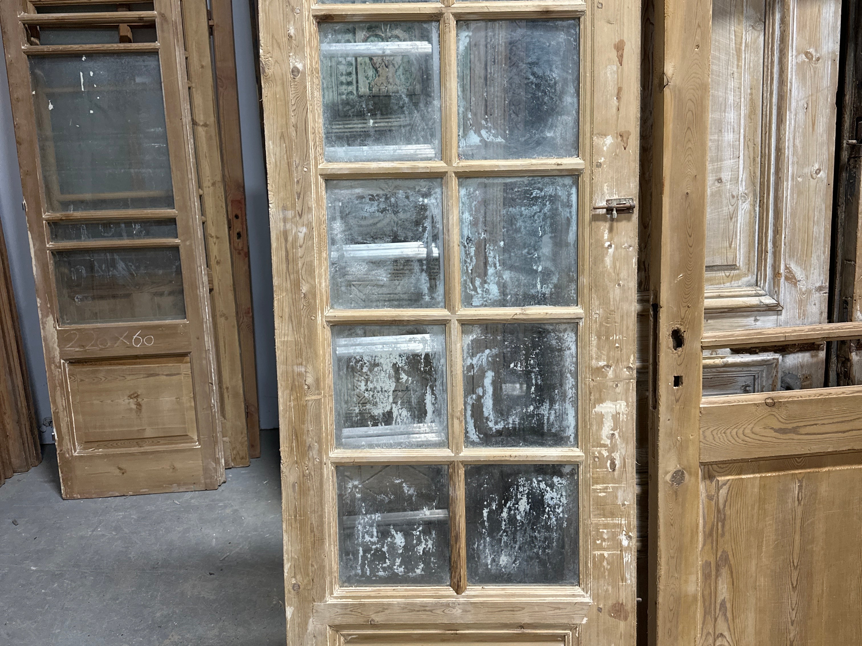 Doors with Lites 27.5in x 81in x 1.75in #1136 - Saltaire Antiques