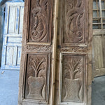 Solid Door (Carved) 51in x 88in x 1.75in #1210 - Saltaire Antiques