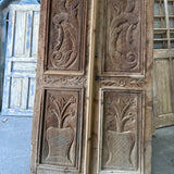 Solid Door (Carved) 51in x 88in x 1.75in #1210 - Saltaire Antiques