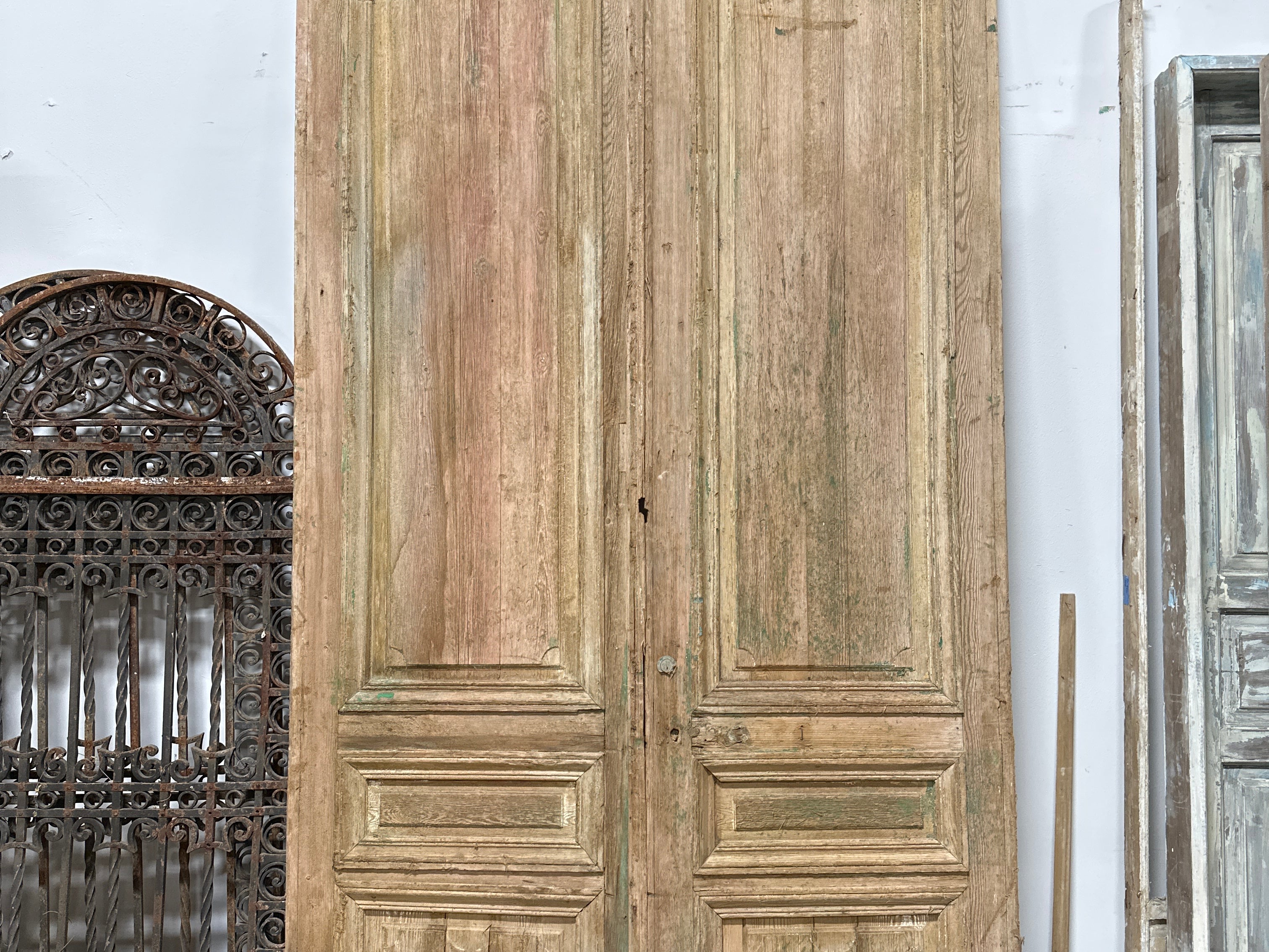 Solid Door (Carved) 68in x 124in x 1.75in #1033 - Saltaire Antiques