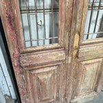 Doors with Iron 43in x 92in x 1.75in #1068 - Saltaire Antiques