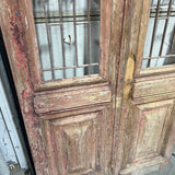 Doors with Iron 43in x 92in x 1.75in #1068 - Saltaire Antiques
