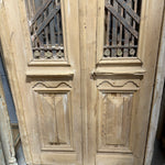 Doors with Iron 42in x 94in x 1.75in #1249 - Saltaire Antiques