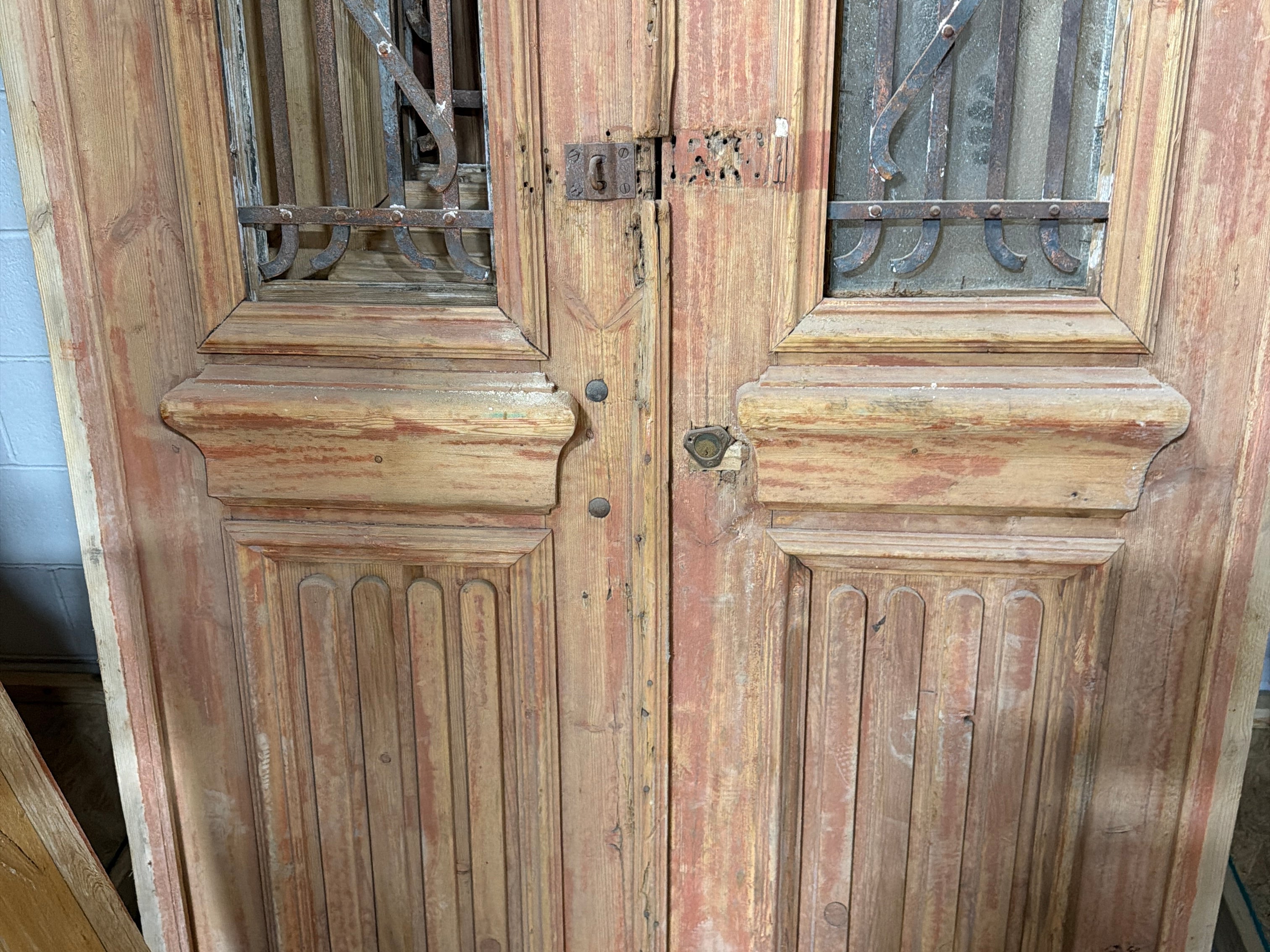 Doors with Iron 46in x 121in #217 - Saltaire Antiques